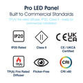 SL - PAN-6060-CCT-DALI - Infographics - Pro LED Panel
