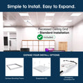 SL - PAN-6060-CCT-DALI - Infographics - Simple to Install. Easy to Expand