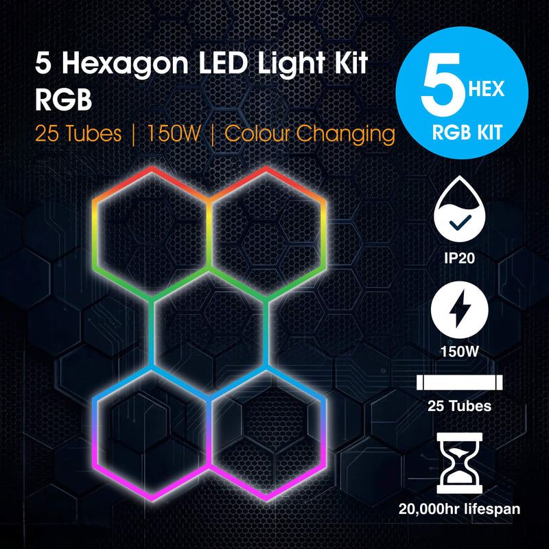 Lighteez - LTZ-HEX-5S-RGB - Infographics - RGB Colour Changing