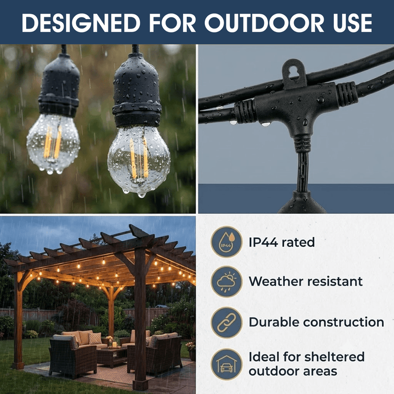 Simple Lighting - S17286 - Infographics - Designed for Outdoor Use
