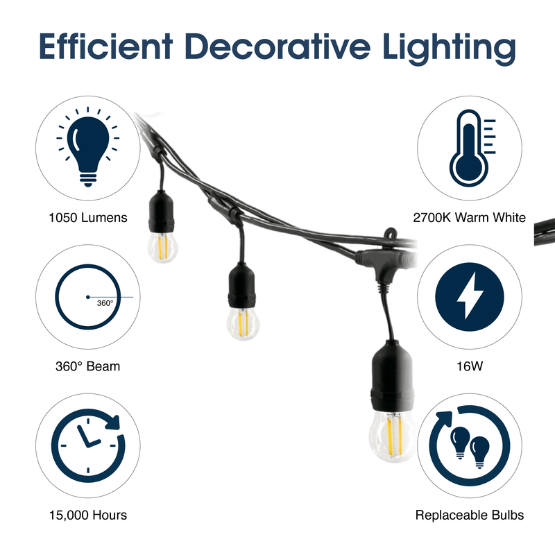 Simple Lighting - S17286 - Infographics - Efficient Decorative Lighting