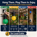 Simple Lighting - S8894 - Infographics - Hang Them. Plug Them In. Enjoy.