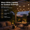 Simple Lighting - S9399 - Infographics - Warm White Lighting for Outdoor Evenings