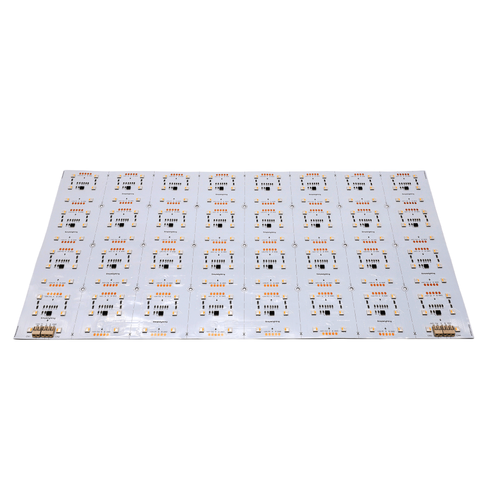 Simple Lighting - LED Sheet - A bare LED sheet on a white surface.
