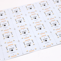 Simple Lighting - LED Sheet - A zoomed in image of the LED sheet on a white surface.