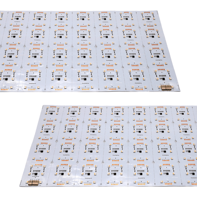 2 X 240x480mm LED Sheet, Cuttable - DMX Pixel - RGB+2700K - 24v DC - 62w