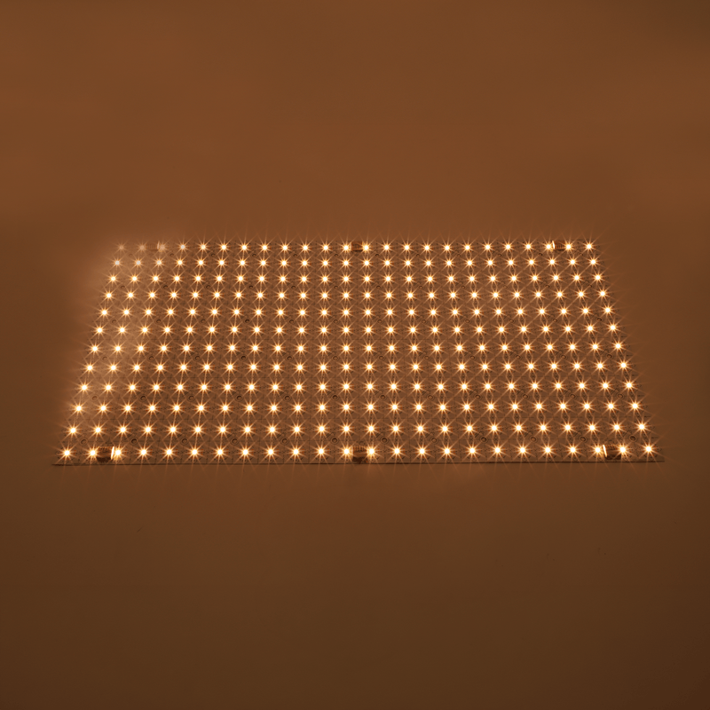 Simple Lighting - CCT LED Sheet - The LED sheet with a warm white glow