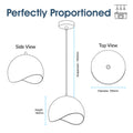 Simple Lighting - SKD-P012-WHITE - Infographics - Perfectly Proportioned
