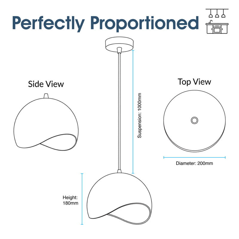 Simple Lighting - SKD-P012-WHITE - Infographics - Perfectly Proportioned