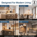 Simple Lighting - SKD-P012-WHITE - Infographics - Designed for Modern Living