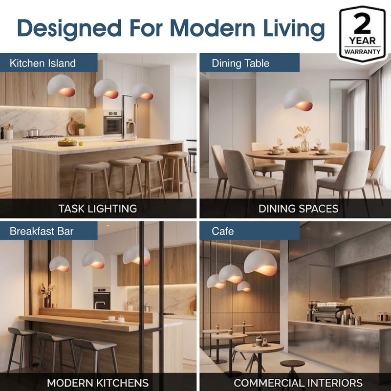 Simple Lighting - SKD-P012-WHITE - Infographics - Designed for Modern Living