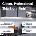 SL - SLGCOR2M - Infographics - Clean, Professional Strip Light Finish