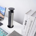 Simple Lighting - SY7192.BK - Product Image - Side Shot of a Fully Open Pop Up Plug Socket