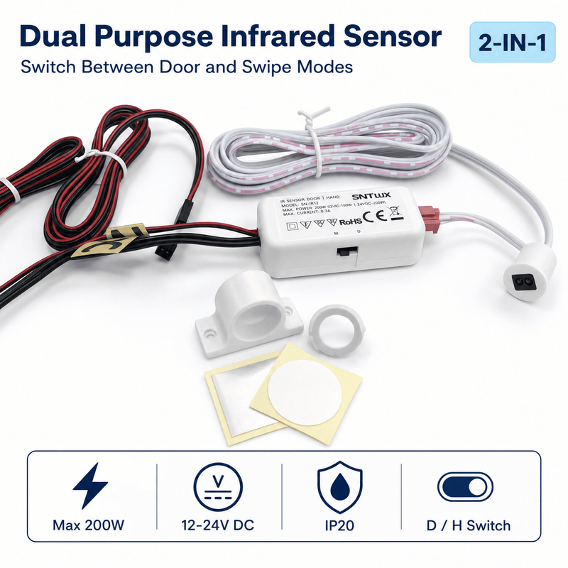 Simple Lighting - SY8814 - Infographics - Dual Purpose Infrared Sensor