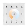 Simple Lighting - CCT Touch Panel - White finish panel for controlling colour temperature with scene and zoning feature.