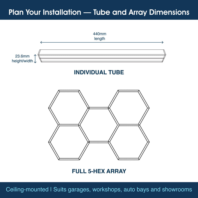SL - T303 - Infographics - Plan Your Installation - Tube and Array Dimensions
