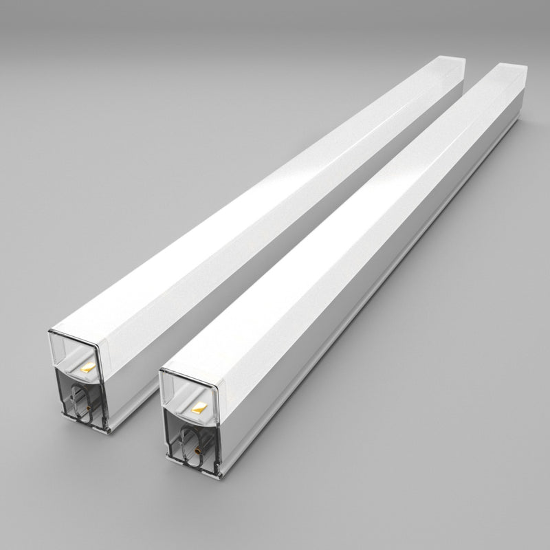 5 x Hexagon LED Light Kit - Cool White, White Finish (5 Year Warranty)