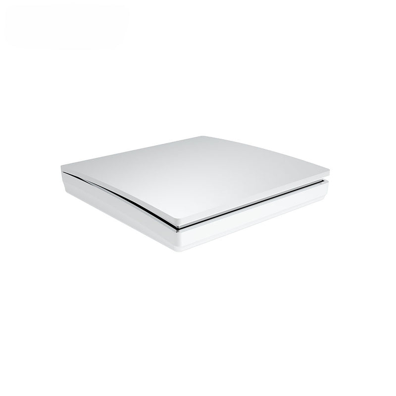 Wireless Kinetic Light Switch - 1 Gang, No Battery No Wiring, Silver (Angle 1)