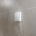 Wireless Kinetic Light Switch - 1 Gang, No Battery No Wiring, White, product being showered with water
