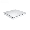 Wireless Kinetic Light Switch - 2 Gang, No Battery No Wiring, Silver (angle 1)