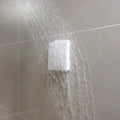 Wireless Kinetic Light Switch - 2 Gang, No Battery No Wiring, White, product being showered with water