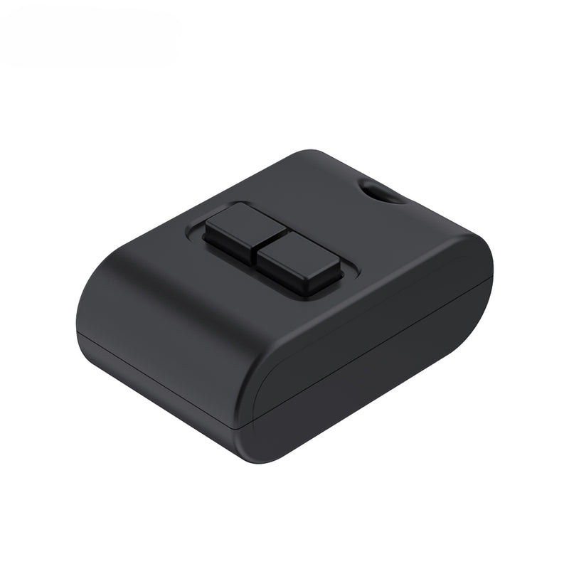 Wireless Kinetic Mini FOB Switch - 2 Gang, No Battery No Wiring, Black (main)