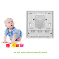 Wireless Kinetic Switch Kit - 1 Gang Switch & 5A Non-Dimmable Receiver (electric shock proof)