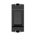 Kinetic Grid Switch - 1 Gang Wireless, Fits MK Grid Plates, black (main)