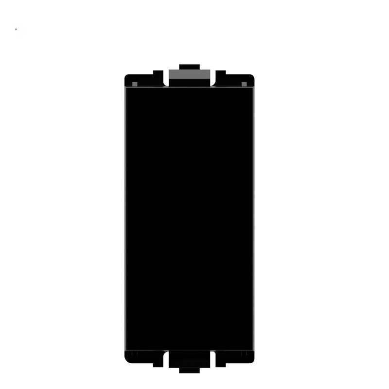 Kinetic Grid Switch - 1 Gang Wireless, Fits MK Grid Plates, black (back)