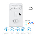 2 Way Kinetic Switch Receiver - 5A Non-Dimmable WiFi, Alexa & Google Compatible (icons with features)