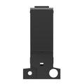 Kinetic Grid Switch - 1 Gang Wireless, Fits Standard Mini Grid Plates, Black (Angle 2)