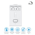 Kinetic Switch Receiver - 1A Dimmable, 433MHz RF (icons with features)