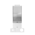 Kinetic Grid Switch - 1 Gang Wireless, Fits Standard Mini Grid Plates, Satin Chrome (Angle 2)