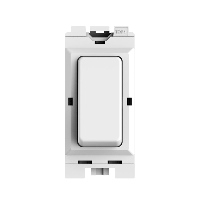 Kinetic Grid Switch - 1 Gang Wireless, Fits Knightsbridge Grid Plates, White (main)
