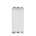 Kinetic Grid Switch - 1 Gang Wireless, Fits Knightsbridge Grid Plates, White (angle 2)