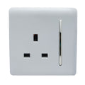 Silver switch socket