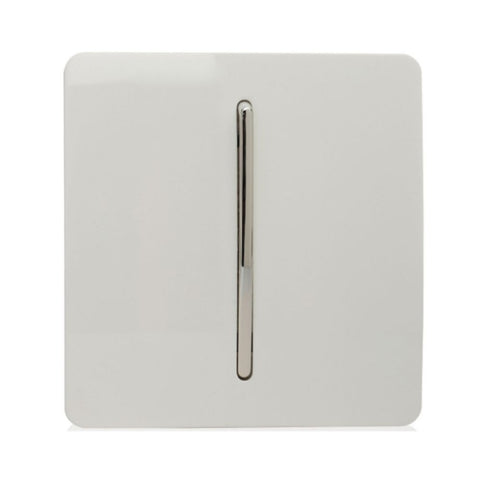 1 gang light switch in white