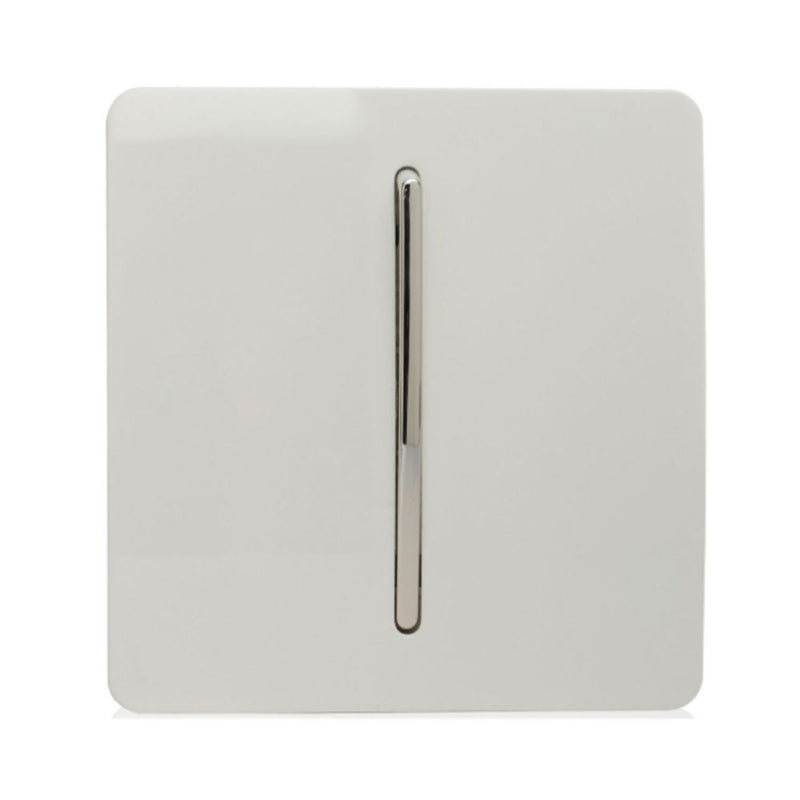 1 gang light switch in white