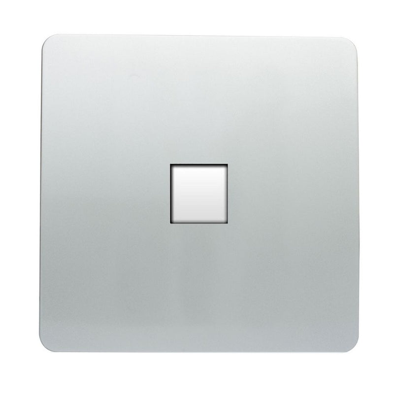 single PC socket in silver