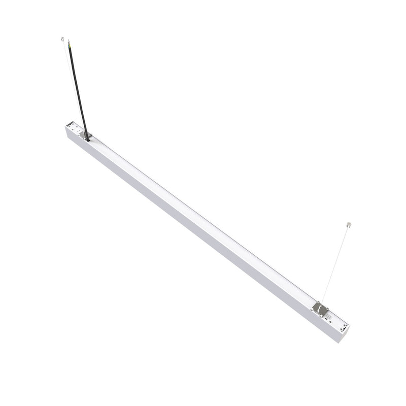 Back of a 5FT (150cm) LED Linear Light  CCT Selectable, Surface or Suspended Mount, White Finish