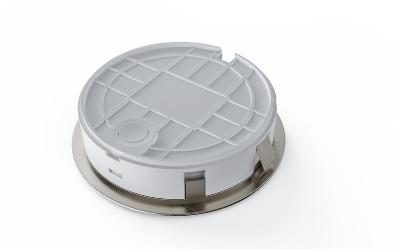 Simple Lighting - CAB-240V - Under Cabinet Light - Top side view of the LED under cabinet light