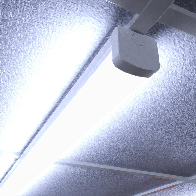 Mounted 60w LED battens (150cm) with cool white light