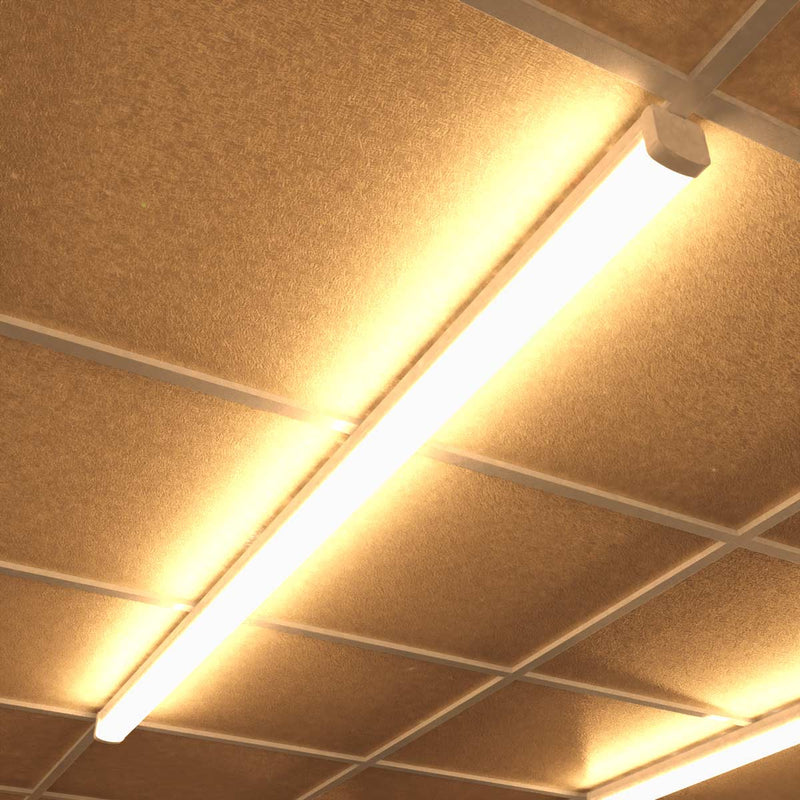 mounted LED batten with warm white light