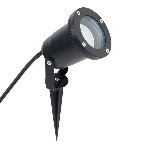 Black LED garden spike