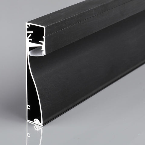 black skirting profile