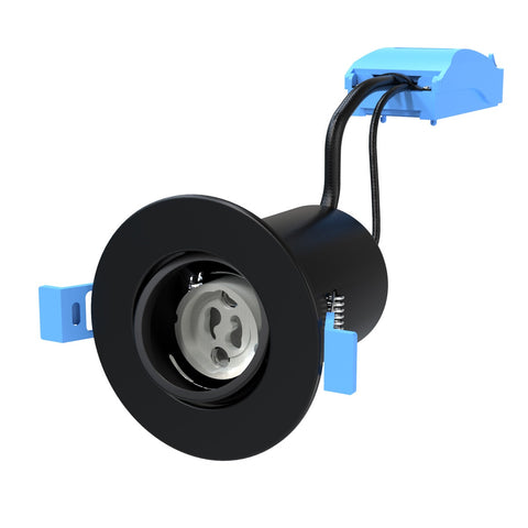 Black Tilt IP20 Downlight 
