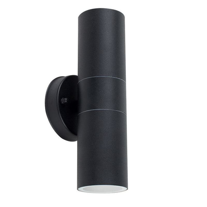 Black Outdoor Up/Down Wall Light