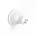 Bottom side of a GU10 LED bulb