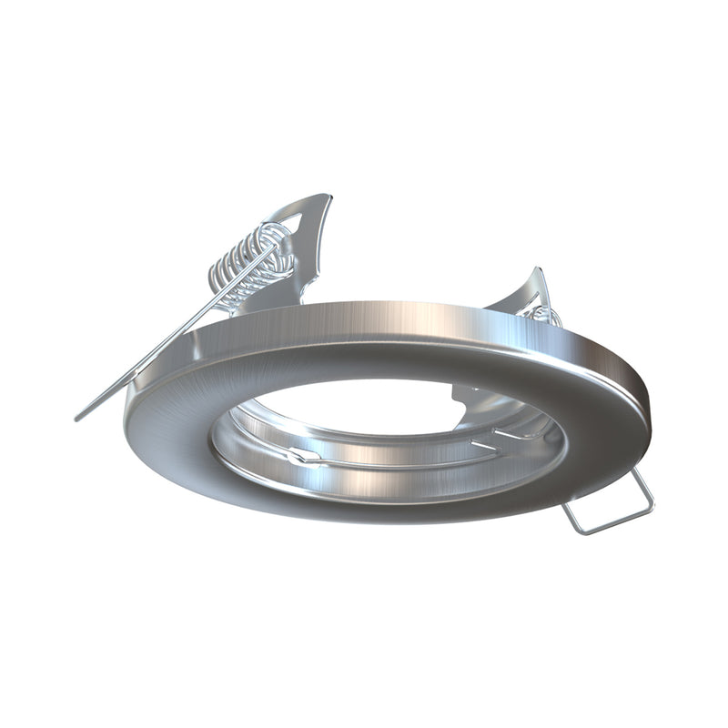 brushed chrome bezel