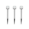 Pack of 3 Bunbury Colour Changing LED Solar Stake Lights